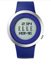 Zegarek cyfrowy kwarcowy ELLE Time w kolorze granatowo-srebrnym