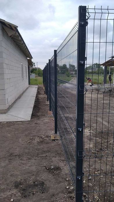 Огорожа паркан сітка секція агро метал пром хвіртка ворота в порошку