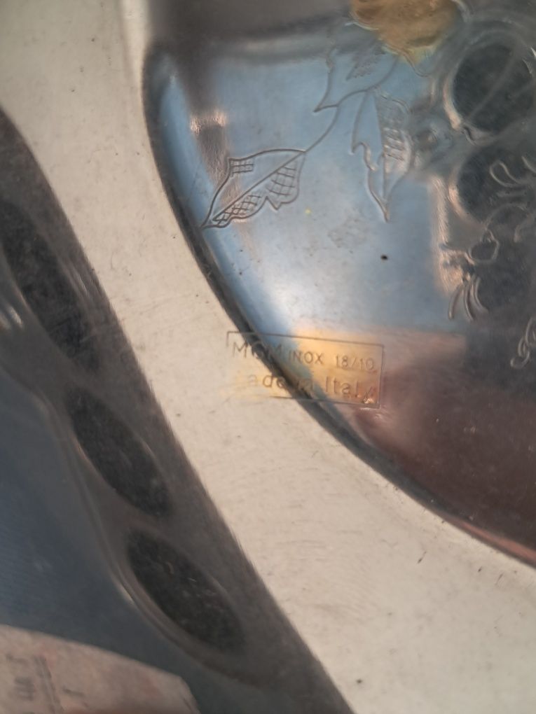 Taça em inox vintage
