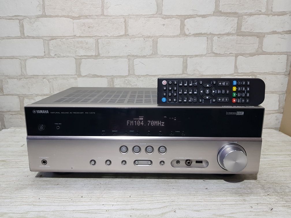 5.1 AV стерео ресивер Yamaha RX-V373 2х100 HDMI,USB 4K,RDS