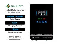 Гібридний сонячний інвертор SUMRY MPS-VX 4.5KW 24V Black - Новинка!