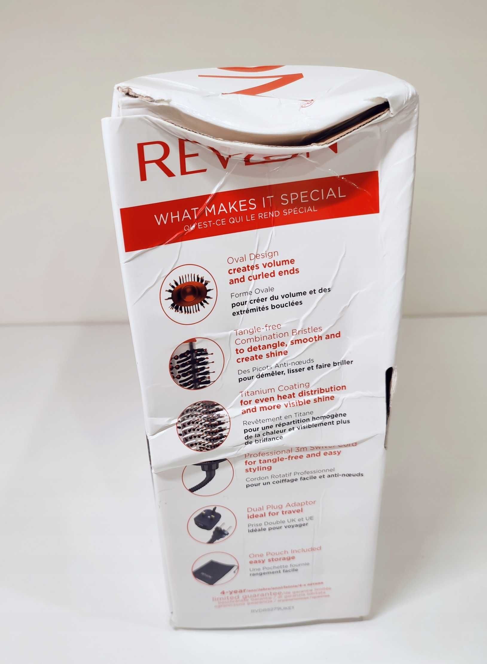 Lokówko - suszarka Revlon RVDR5279UKE czerwona lokówka suszarka
