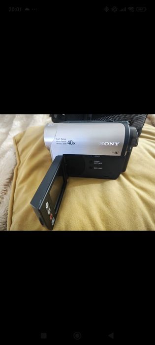 Sony DCR-HC38 MiniDV Handycam com zoom óptic
