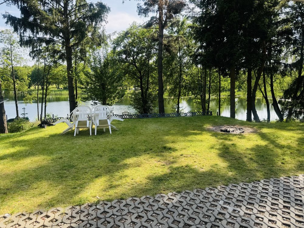 Domek caloroczny Porost jezioro do wynajecia DO 10 OSOB przy jeziorze