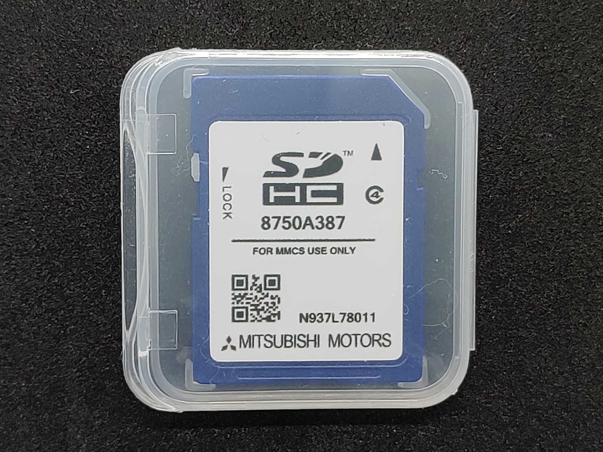 Karta SD Mitsubishi MMCS full Europa 2025