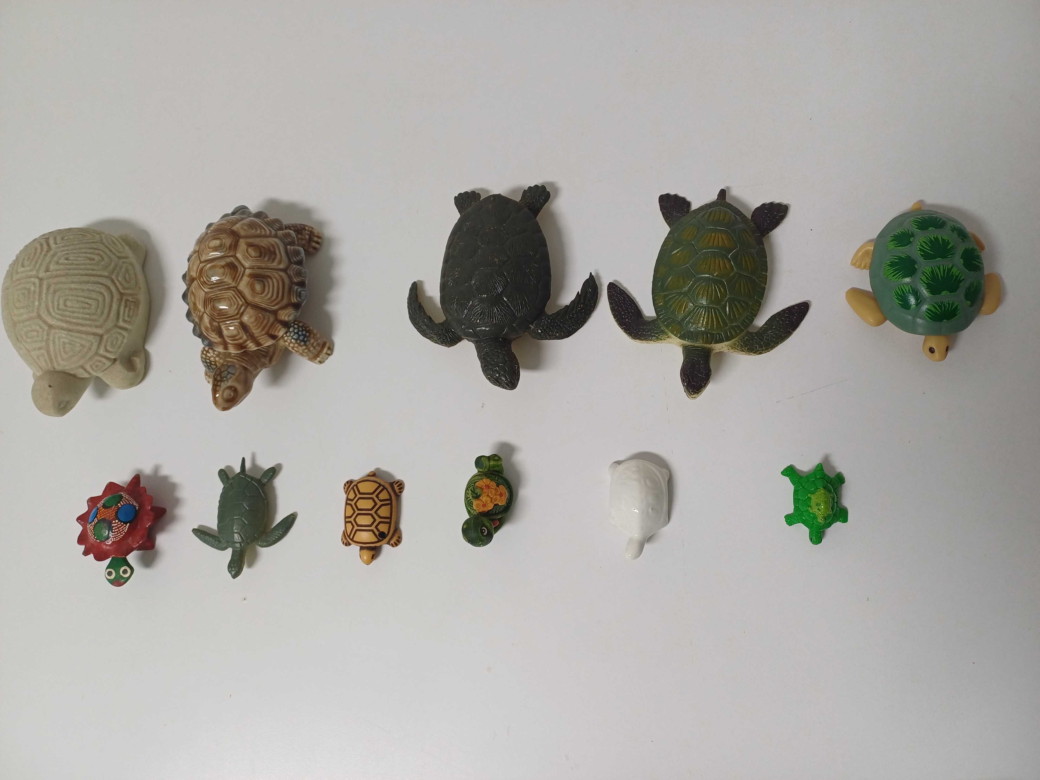 Coleção de tartarugas 11 unidades