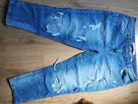 Spodnie jeans boyfriend 42