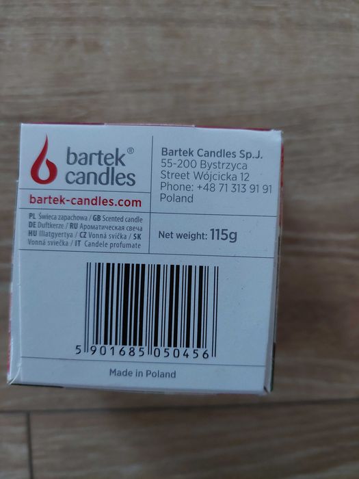 Świeca zapachowa świąteczna grzane wino