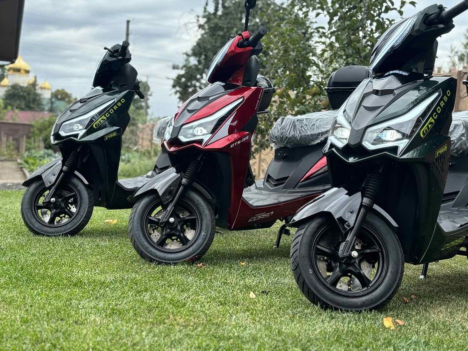Електроскутер Corso GTS RR Pro 1500W 72V/32Ah батареї ЛІТІЙ-ЗАЛІЗО-ФОС