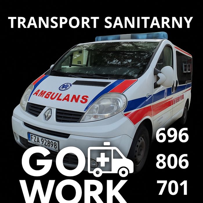 Transport sanitarny pacjentów - krajowo i zagranicznie - 24/7