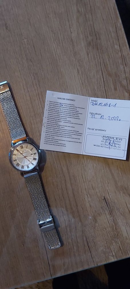 Zegarek męski Daniel Klein na gwarancji