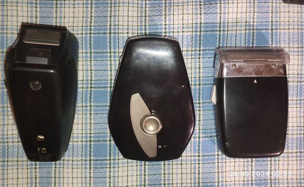 Бритвы. Одним лотом! Спутник, эра,чайка,braun, бердск,