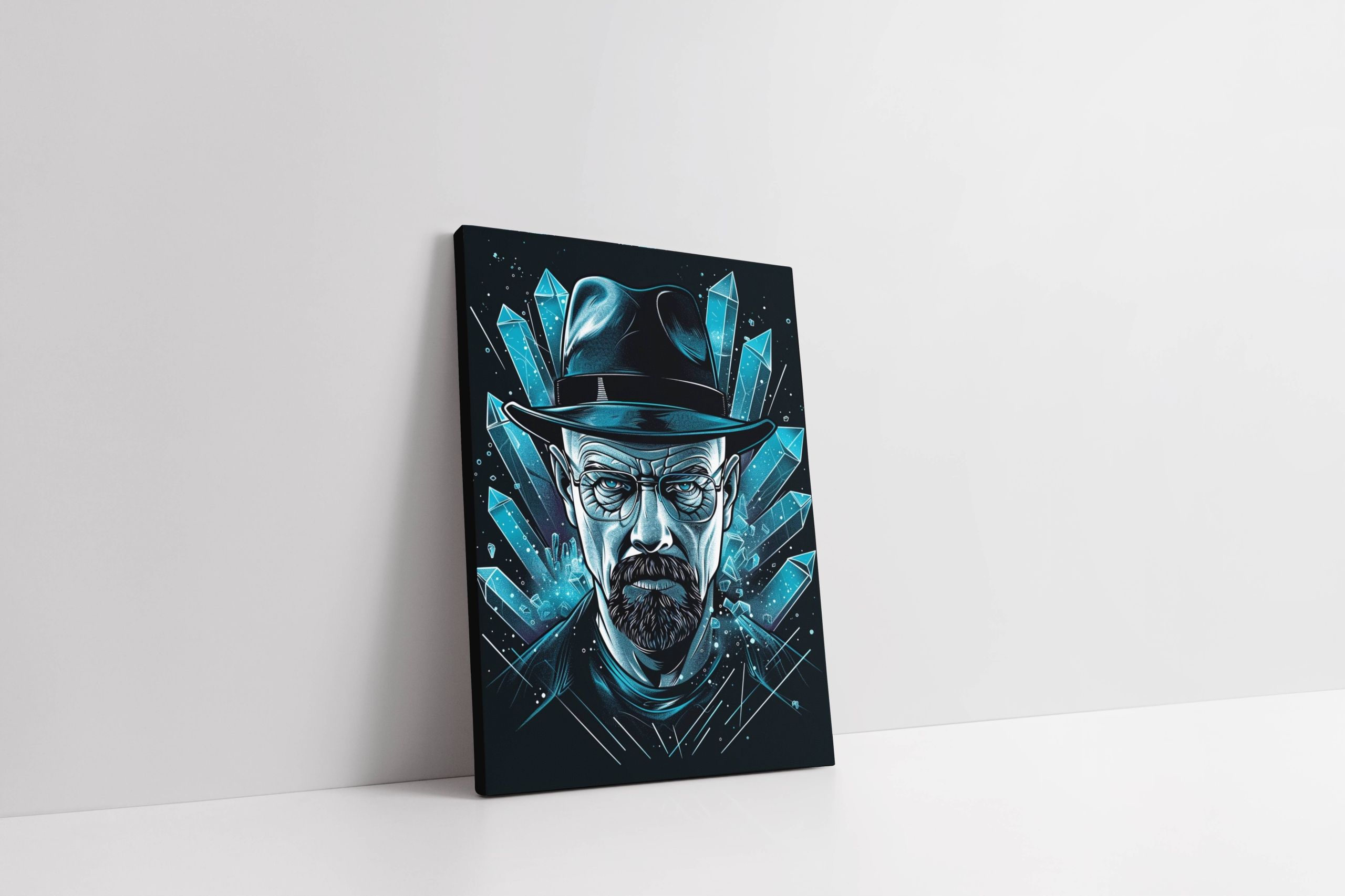Obraz na płótnie Walter White - Mistyczny Kryształ 60x80 cm