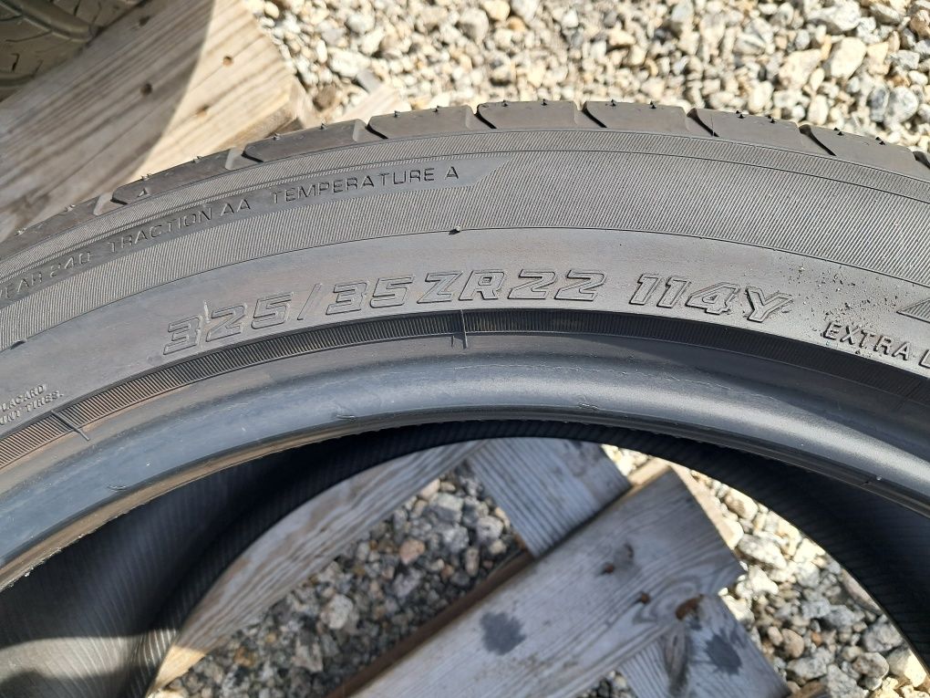 Para opon 325/35r22 Yokohama MO1 mercedes AMG