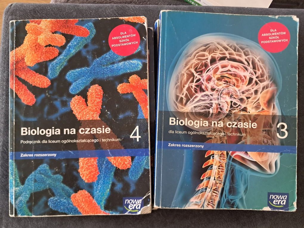 Podręczniki do biologii poziom rozszerzony
