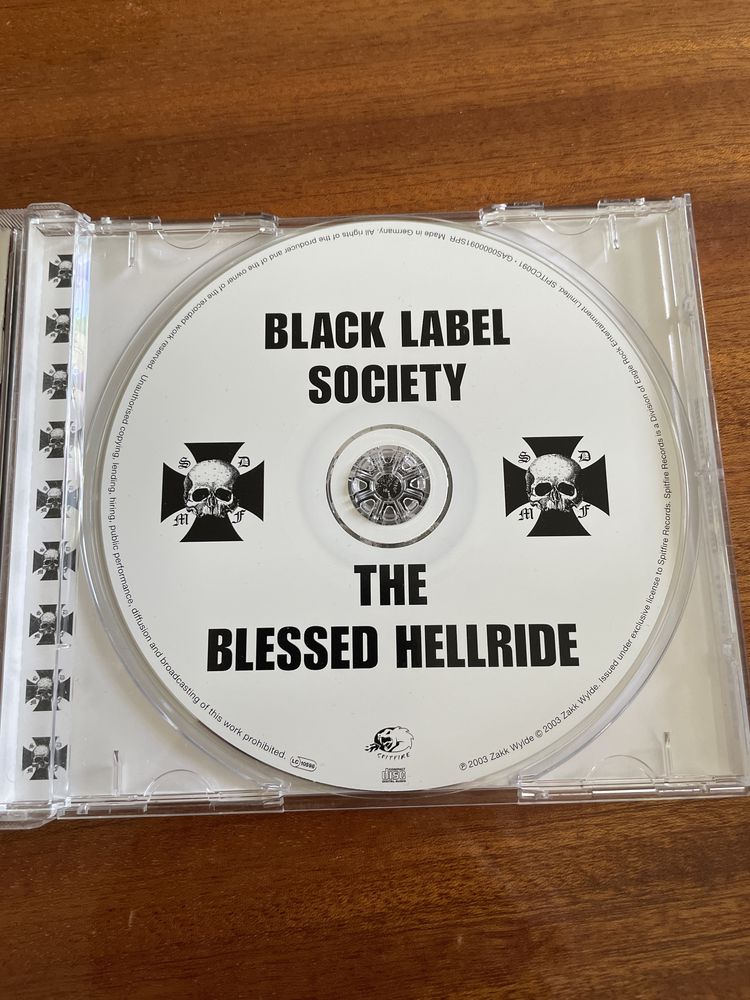 Black Label Society The Blessed Hellride album CD