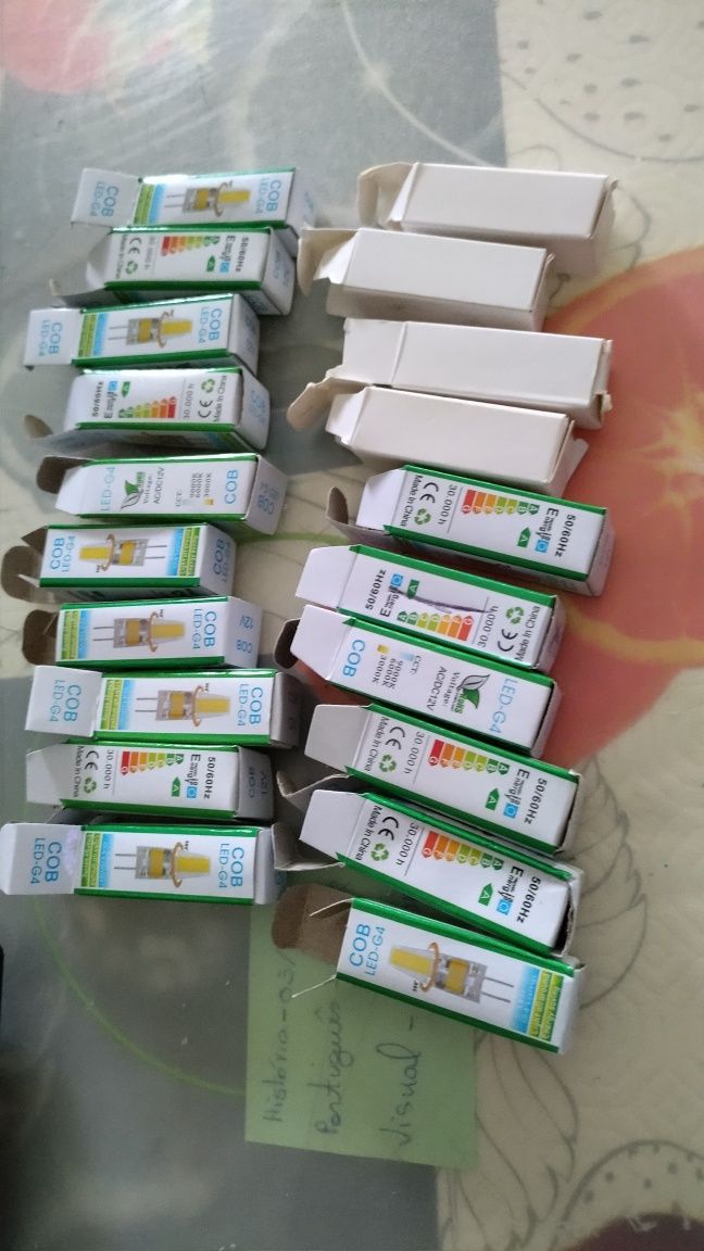 Lâmpadas G4 Led Amarelas