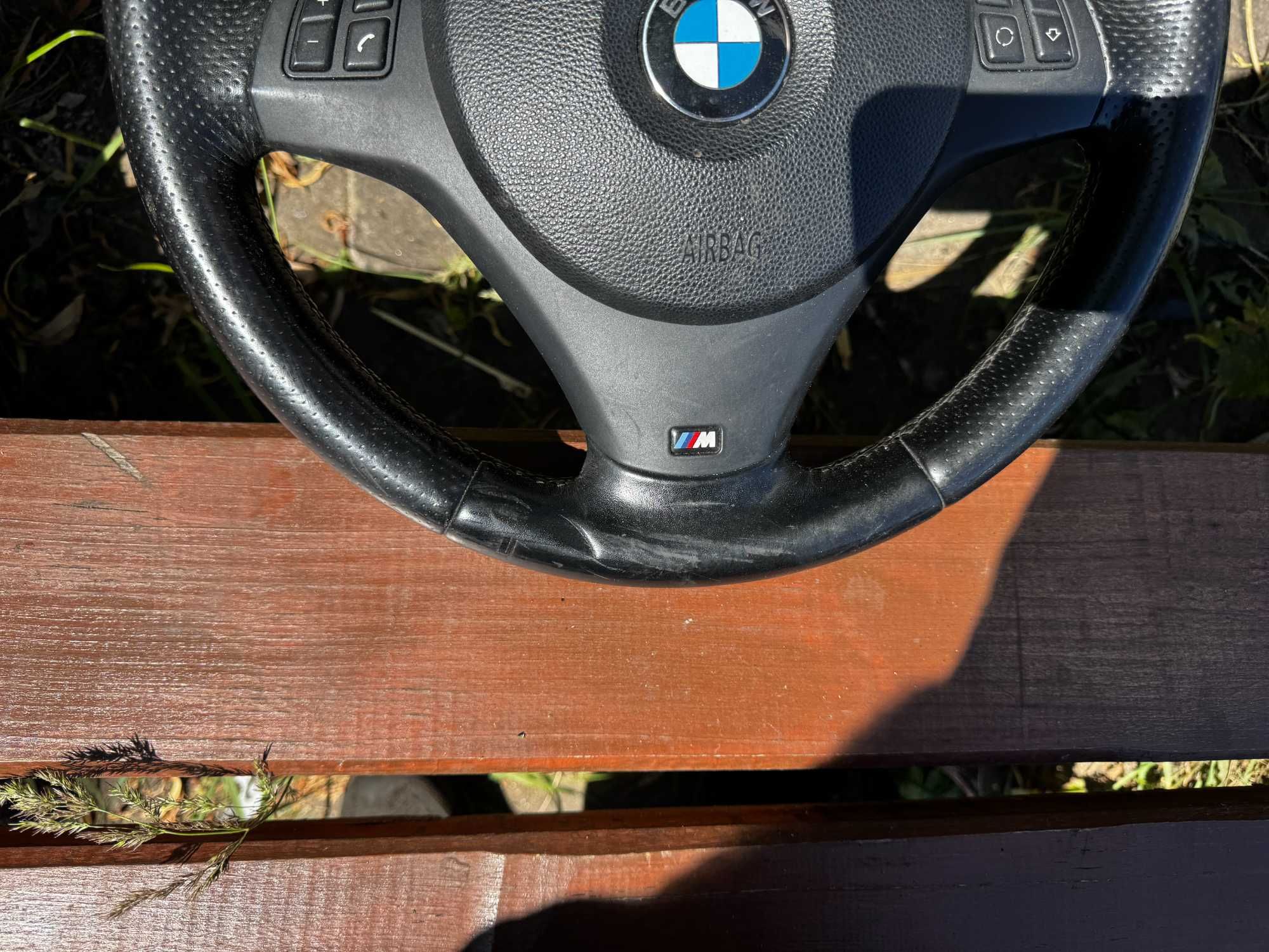 kierownica skóra e90 e87 mpakiet m