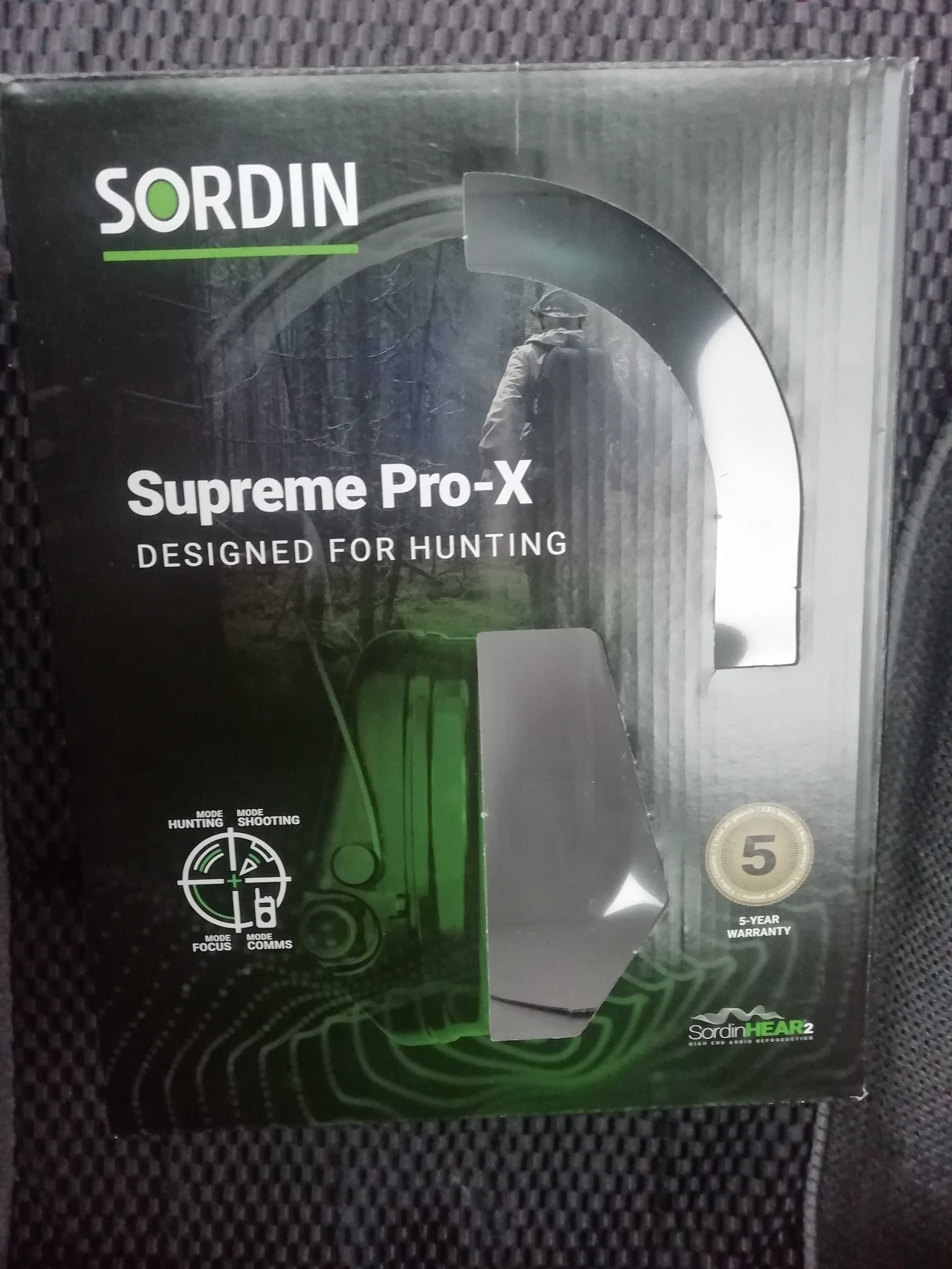 Тактичні активні навушники Sordin Supreme Pro X, під шолом, некбенд