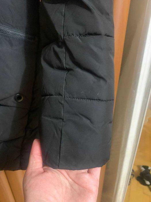 Женская зимняя куртка с чернобуркой