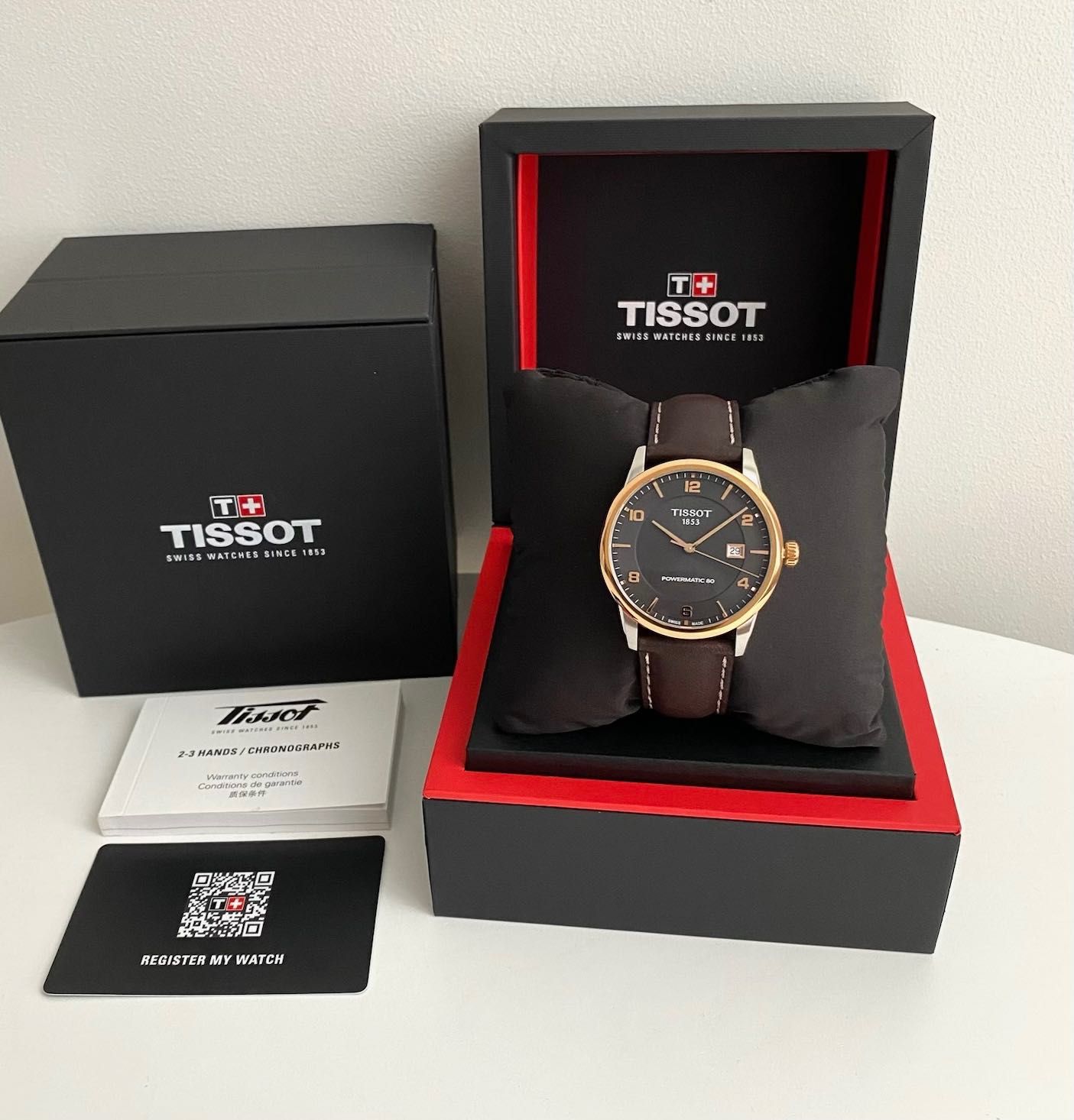 TISSOT Чоловічий швейцарський годинник оригінал мужские часы механика