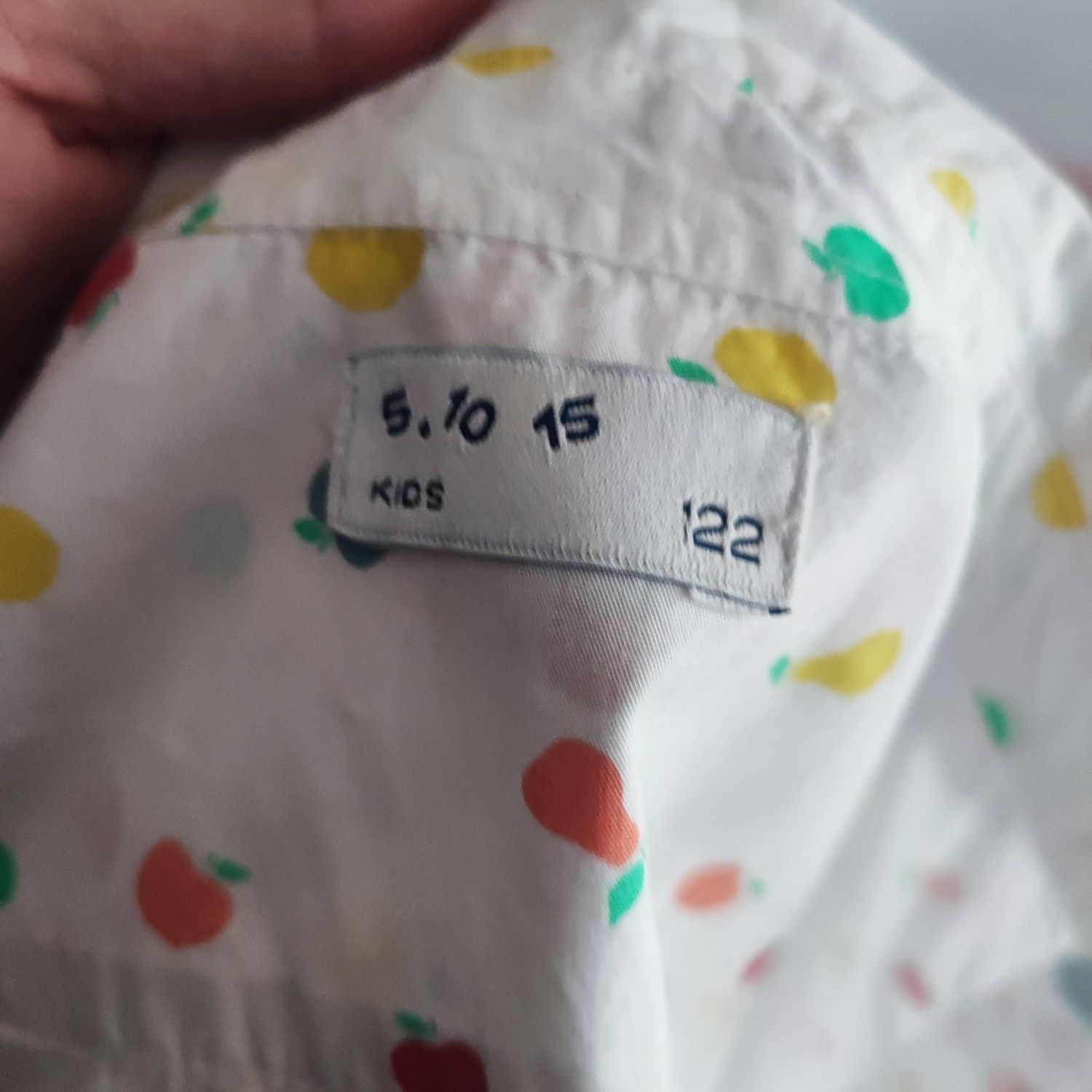 Koszula biala dla dziewczynki