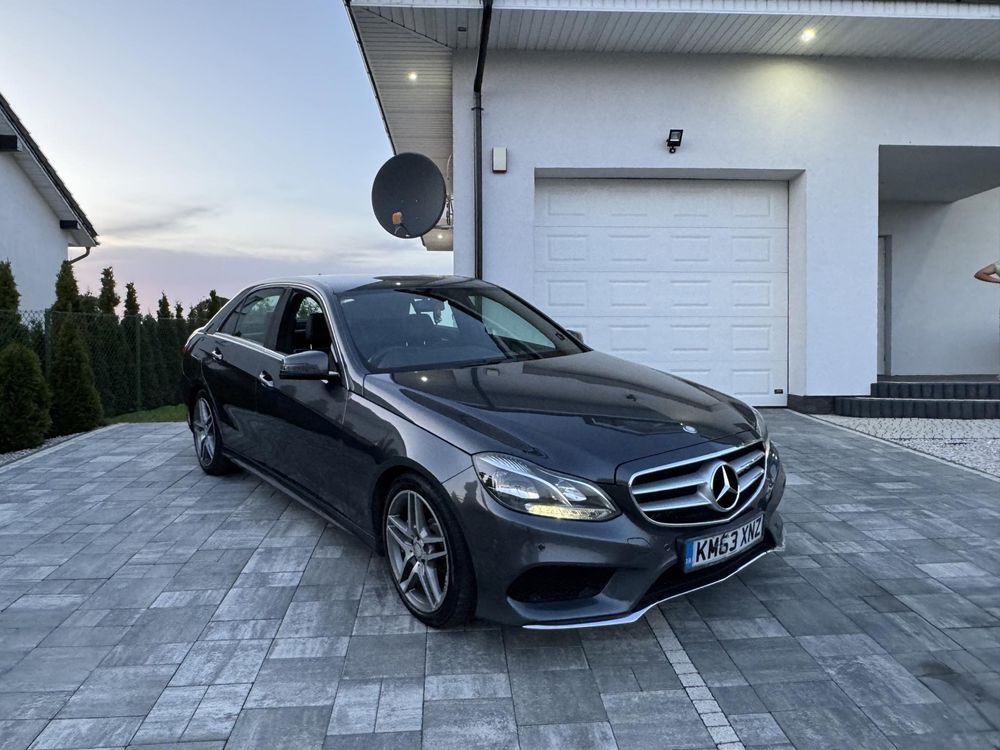 Mercedes E350cdi po lifcie pakiet Amg anglik