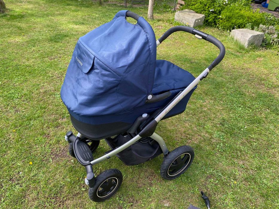 Wózek dziecięcy MAXI COSI + nosidełko + parasolka POLECAM