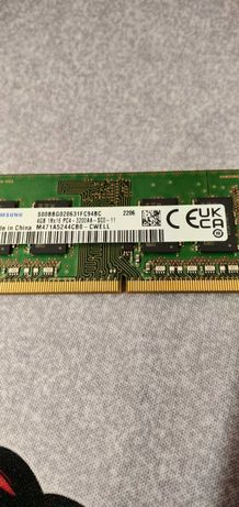 оперативна пам'ять Samsung 4GB DDR4-3200