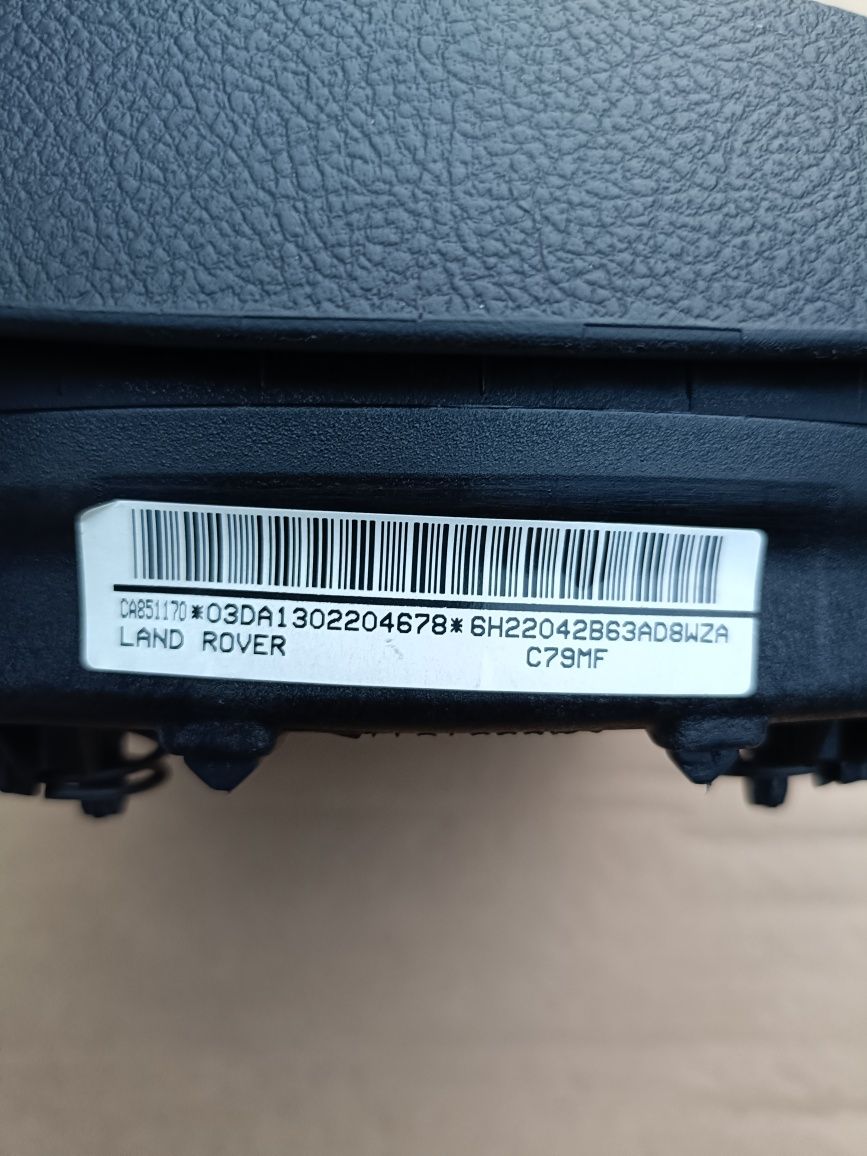 Freelander II Airbag Land Rover poduszka kierowcy nowa czarny znaczek