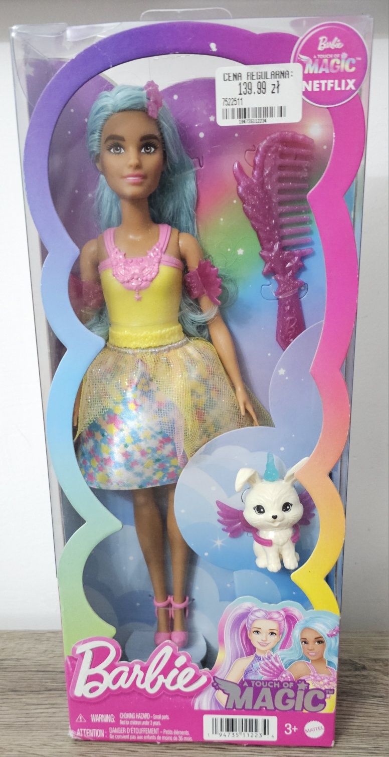 Lalka Barbie Magic plus zwierzątko szczypta magii Teresa