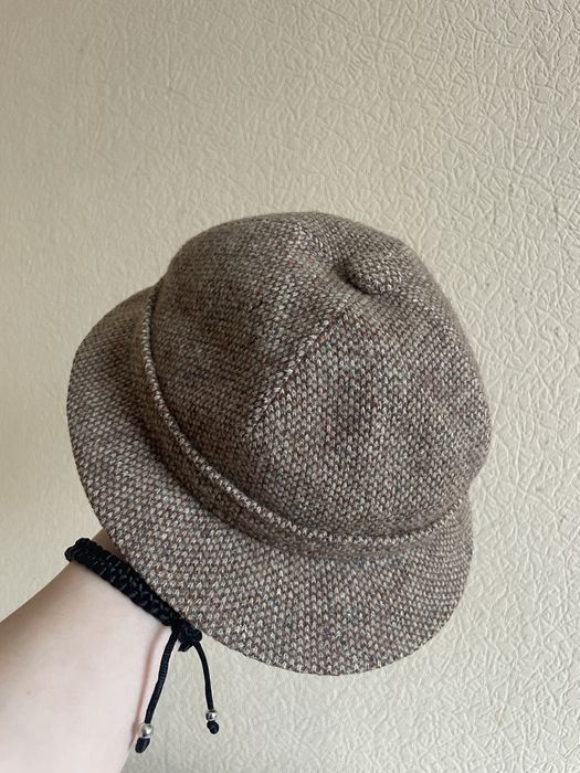 Вінтажний капелюх шляпа панама kangol з твіду та вовни англія