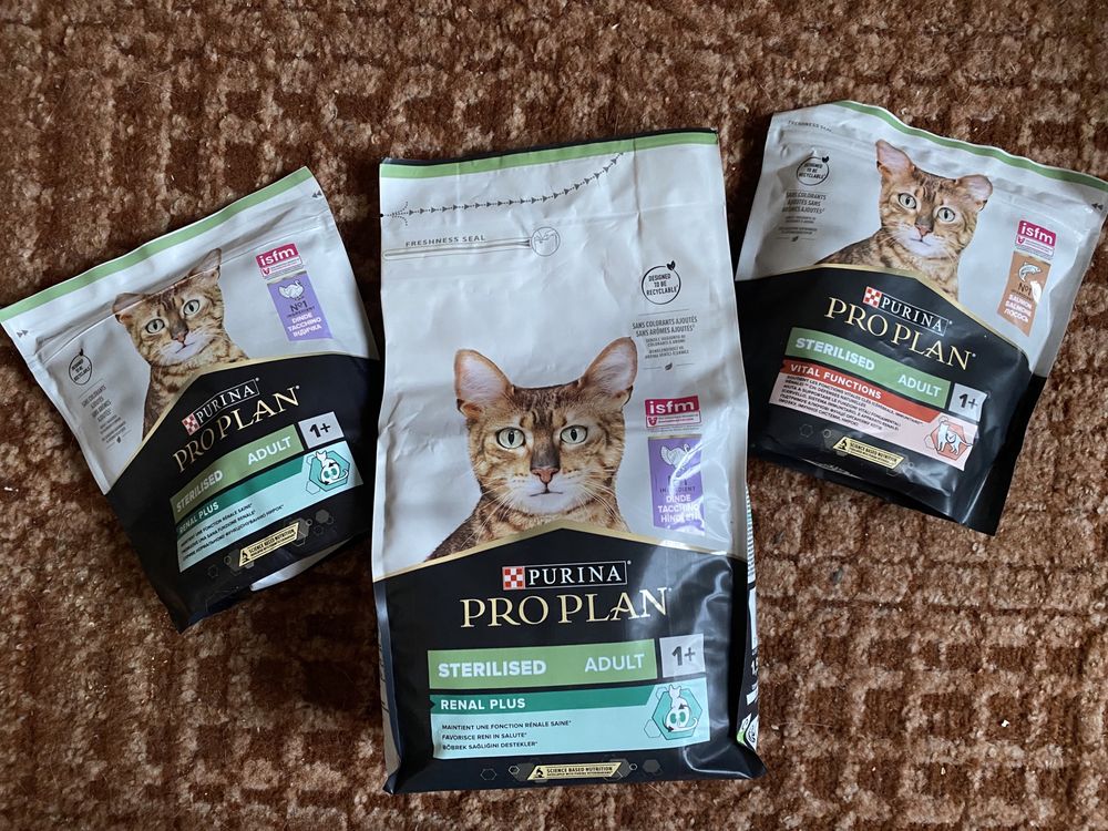 Корм для стерилізованих котів пуріна Purina pro plan Cat Chow кетчау