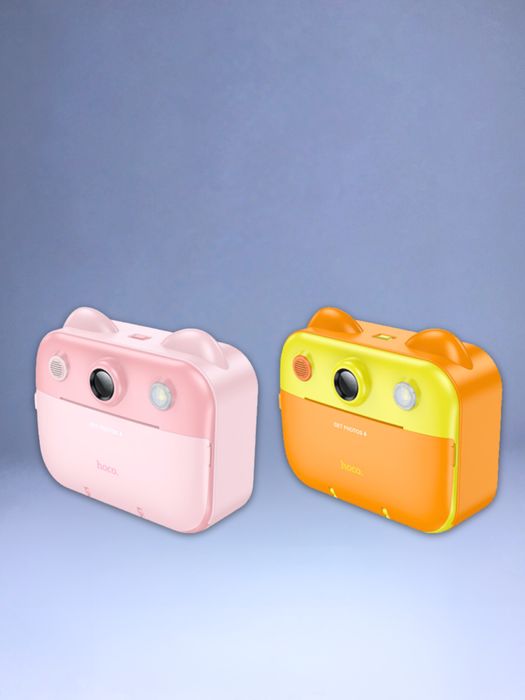 КРАЩА ЯКІСТЬ, Дитячий фотоапарат миттєвого друку Hoco, міні принтер