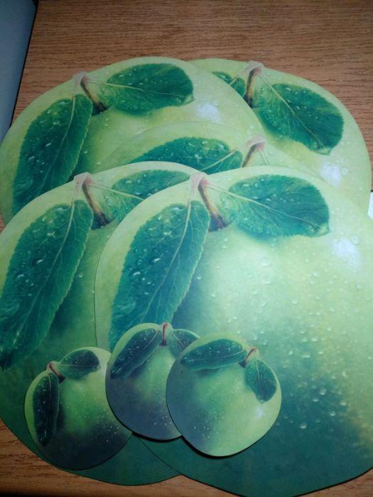 Подставки под горячее ,,Яблоко,, набор из 9 шт.