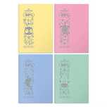 Zeszyt A5/32K kratka Eco PP pastel colors (10szt). Herlitz