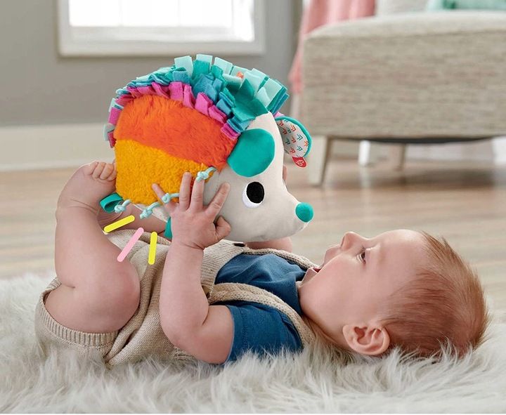 Fisher Price Kolorowy Jeż Zabawka Sensoryczna