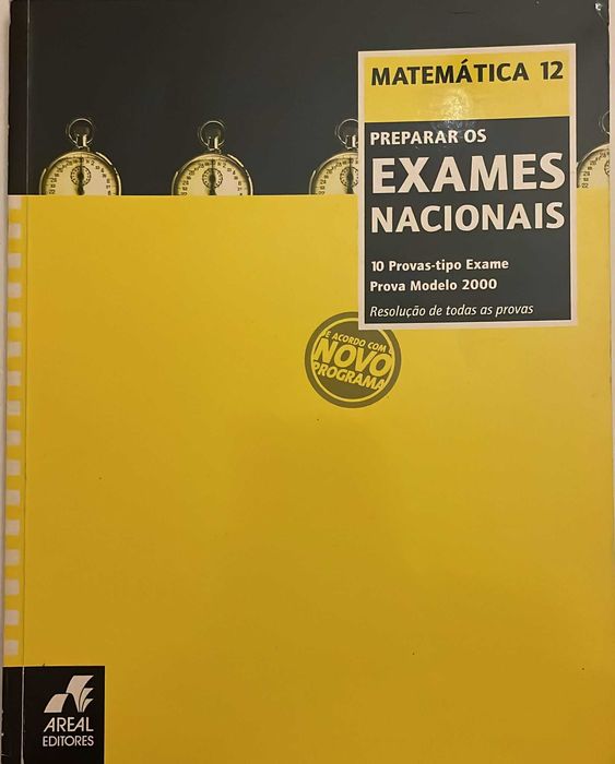 Matemática A questões de exames nacionais + livro de oferta  12º Ano