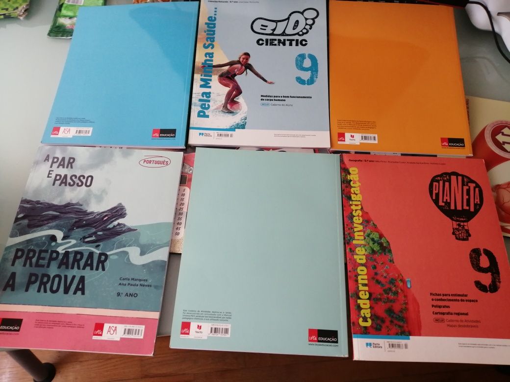 Caderno de atividades 9º ano NOVOS