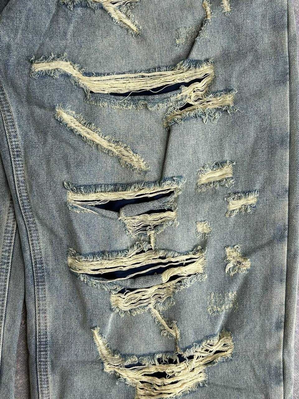 Джинси BALENCIAGA джинсы distressed baggy custom jeans archive opium L