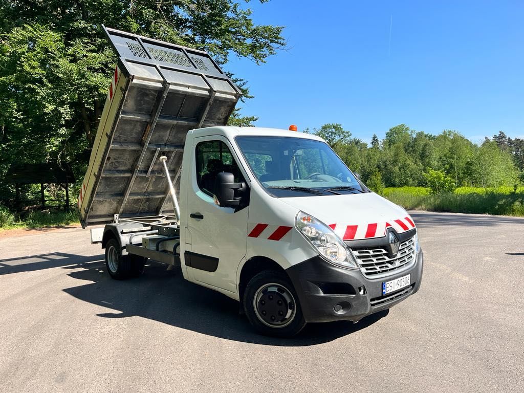 Renault Master 2,3 td wywrotka bliźniak 2017 rok Wywrot + Waga Mascott