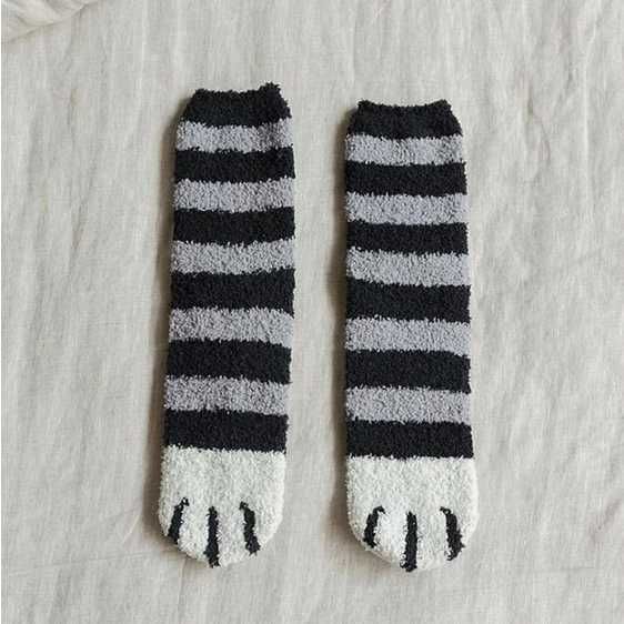 Комплект 6 кольорів Шкарпетки котячі лапки 36-42 / комплект з 6 пар