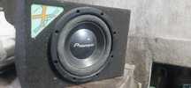 subwoofer + amplificador + caixa