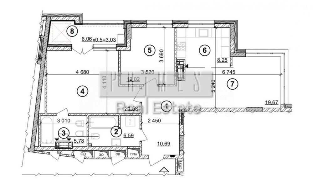 Продажа 3к квартиры 89м2, ЖК Crystal Park Tower, пр. Берестейский, КПИ