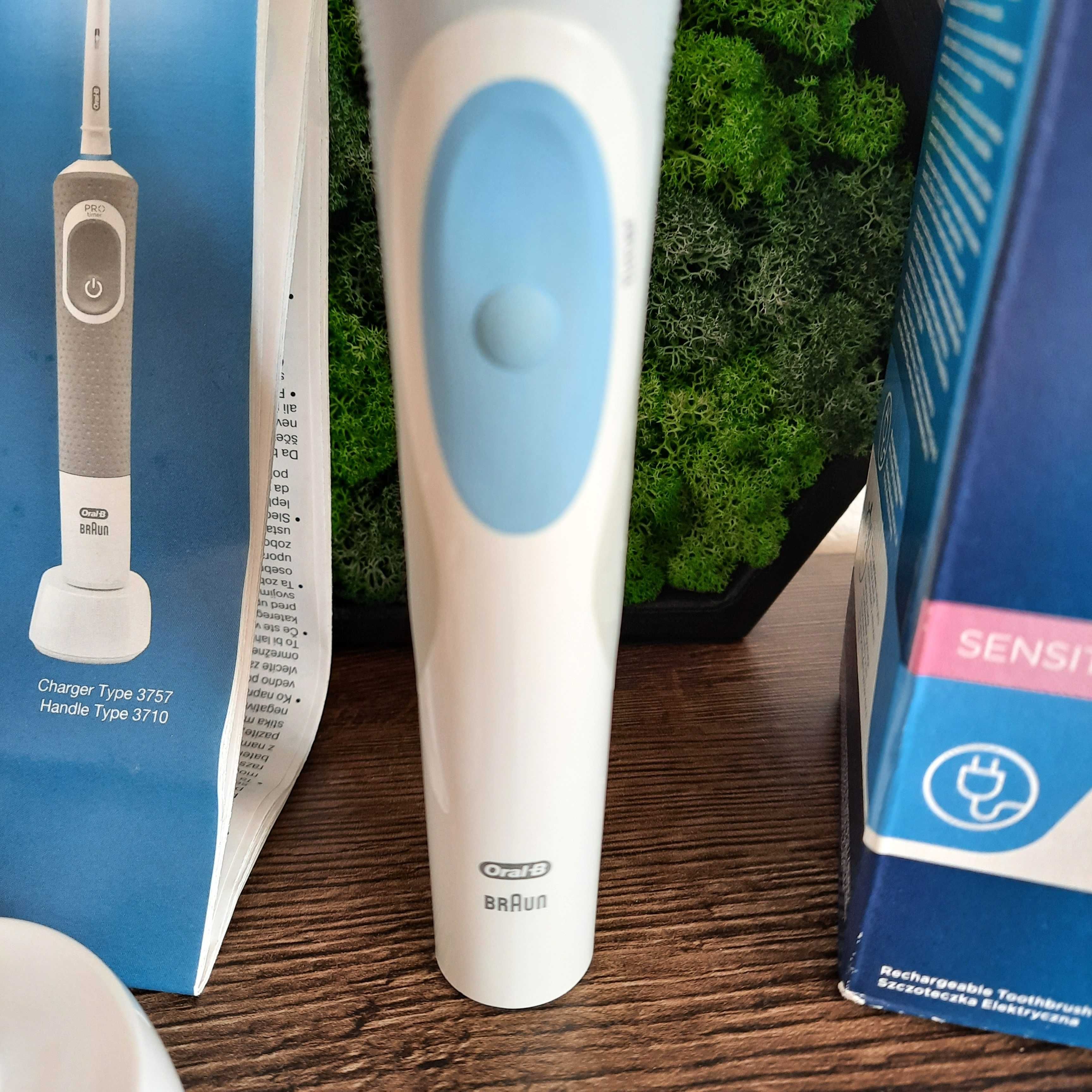 Oral-B Vitality 3D White szczoteczka elektryczna + ładowarka + gratis