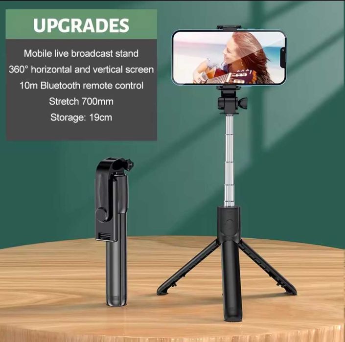 Selfie Stick Bluetooth Novo.