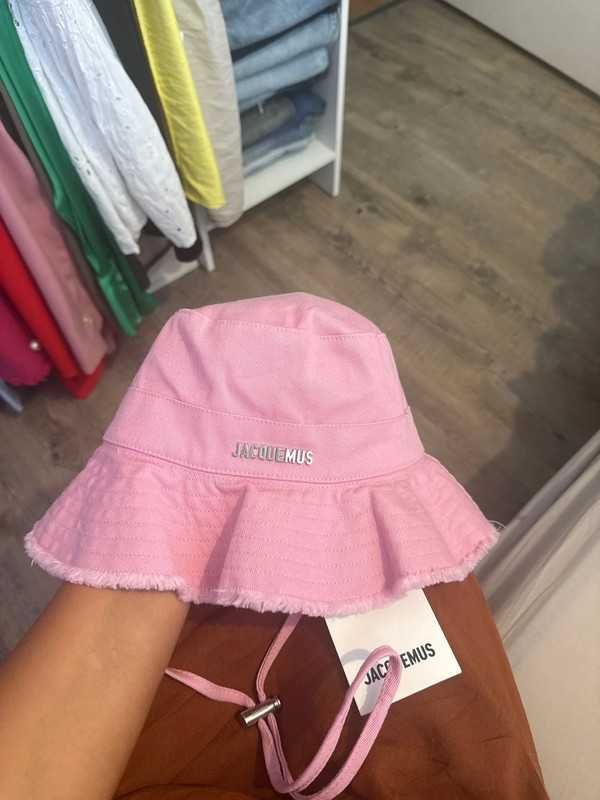 kapelusz Jacquemus Light Pink Nowy