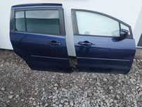 Drzwi prawe tylne mazda 5 2007r granatowe przesuwne