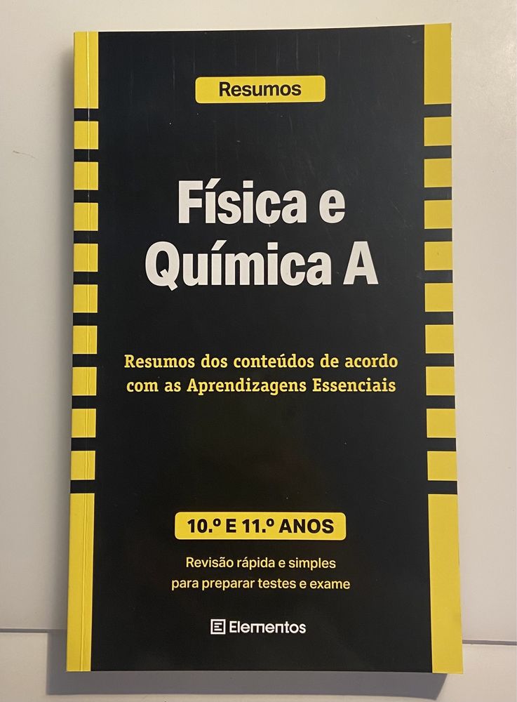 Livro de Resumos de Física e Química A - 10º e 11º Anos