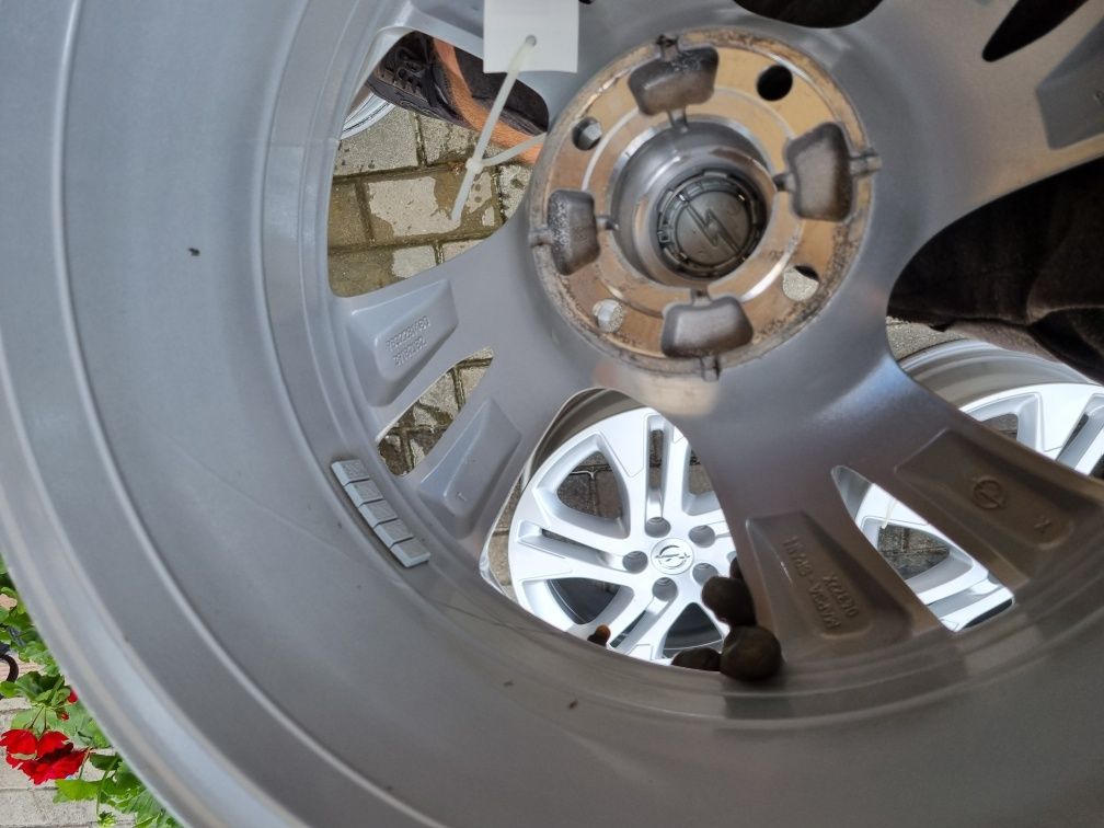 Oryginalne Alufelgi  17"  Opel 4x108 ET 38